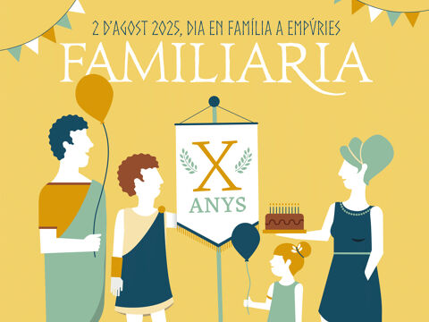 Dia en família a Empúries
