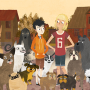 Jacob, Mimi i els gossos del barri